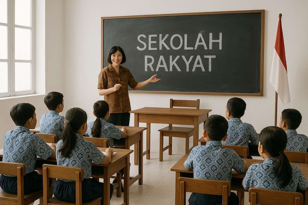 Sekolah Rakyat Sebagai Investasi Jangka Panjang Peningkatan Kualitas SDM Indonesia