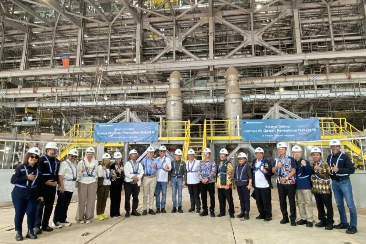 Hilirisasi Tembaga di Smelter Freeport Gresik, RI Makin Kuat dan Berdaya