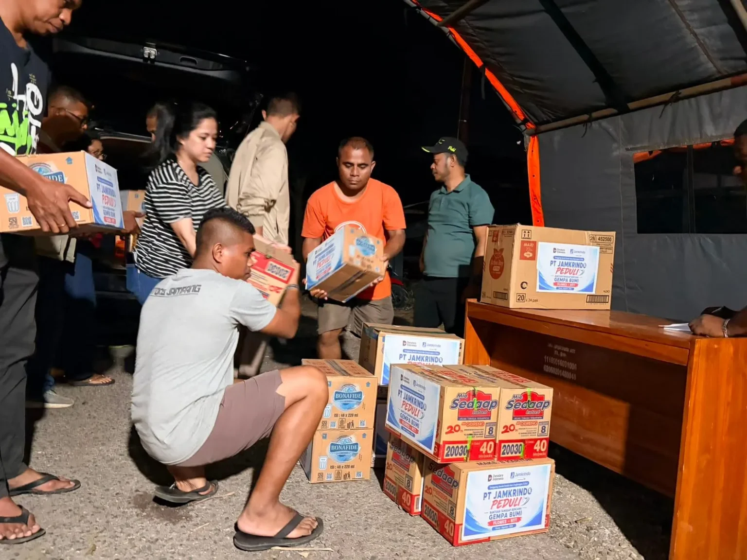 Sinergi Bersama Pulihkan Infrastruktur Dasar Korban Gempa NTT