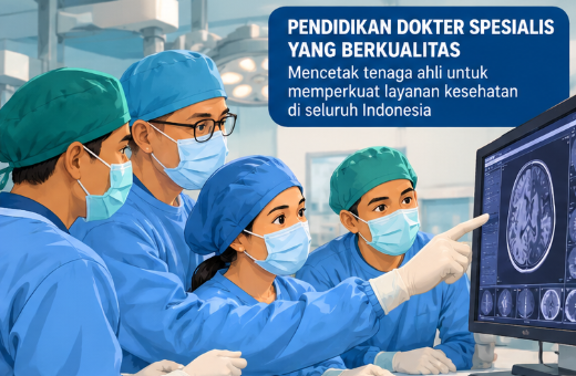 Beasiswa Dokter Spesialis Diperkuat, Biaya Hidup hingga Penelitian Ditanggung