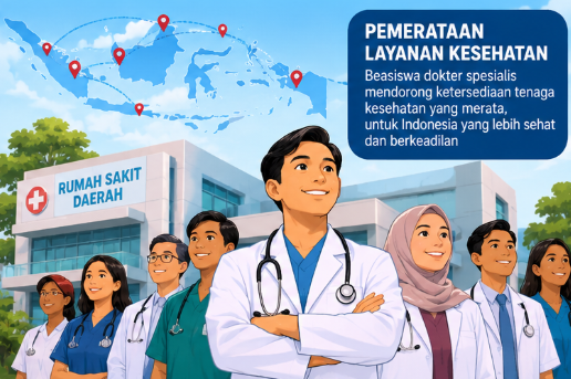 Pemerintah Siapkan 1.000 Beasiswa Dokter Spesialis, Akses Kesehatan Daerah Jadi Prioritas