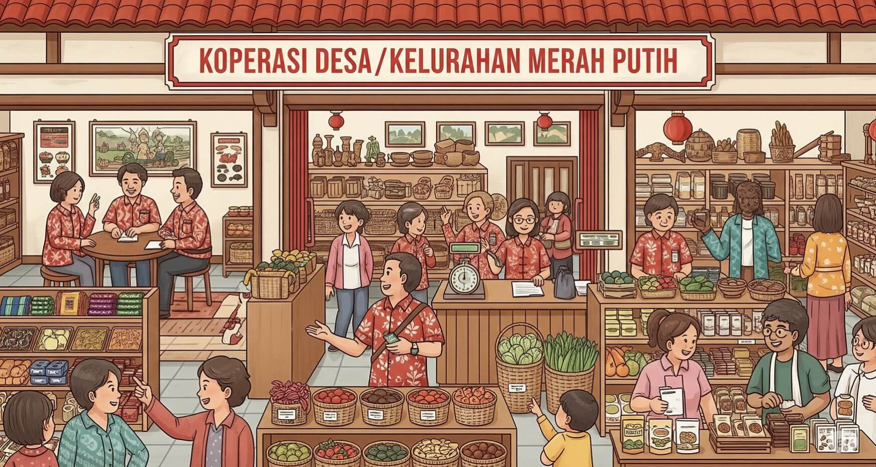 Kopdes Merah Putih Jamin Subsidi Negara Tepat di Tangan Rakyat